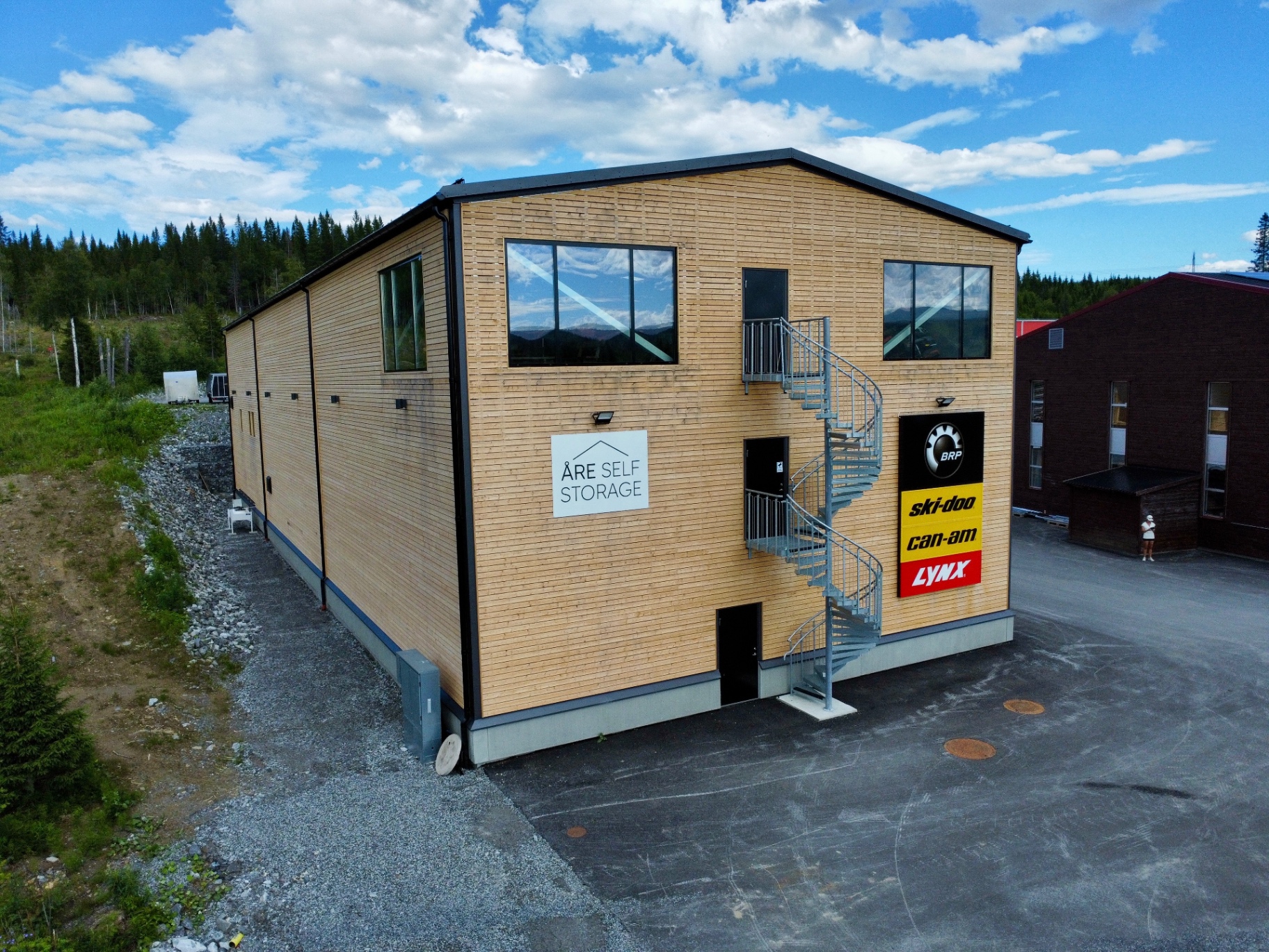 Åre Self Storage – fasad